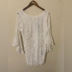 Lulu’s Wedding Event Dress with Bell Sleeves